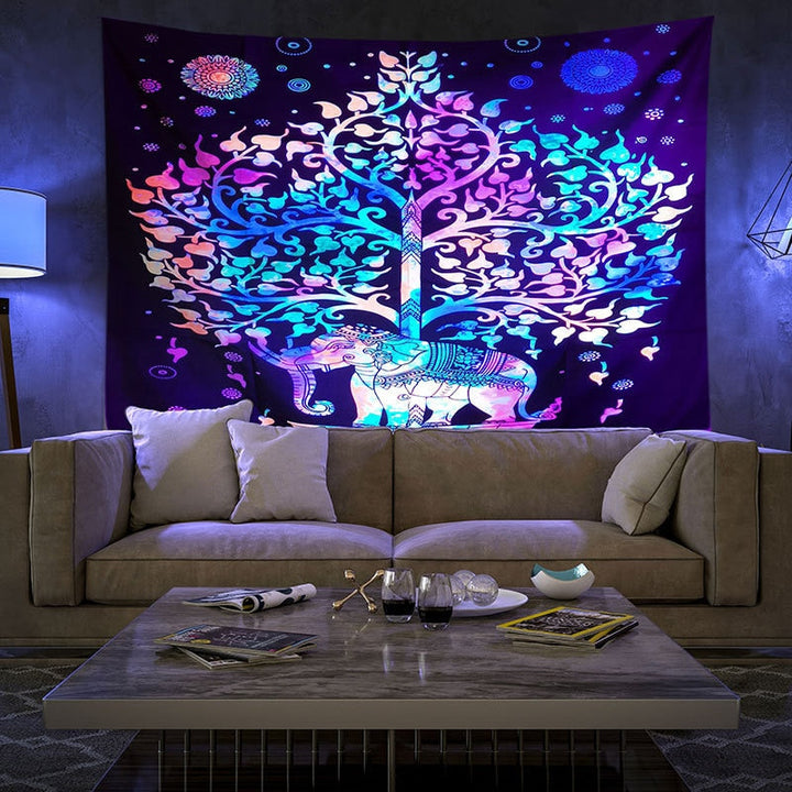 BowLift | Colorful Glowing Luminous Tapestry