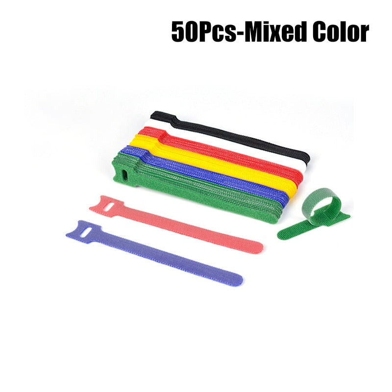 BowLift | Multicolor Separable Cable Organizer Ties