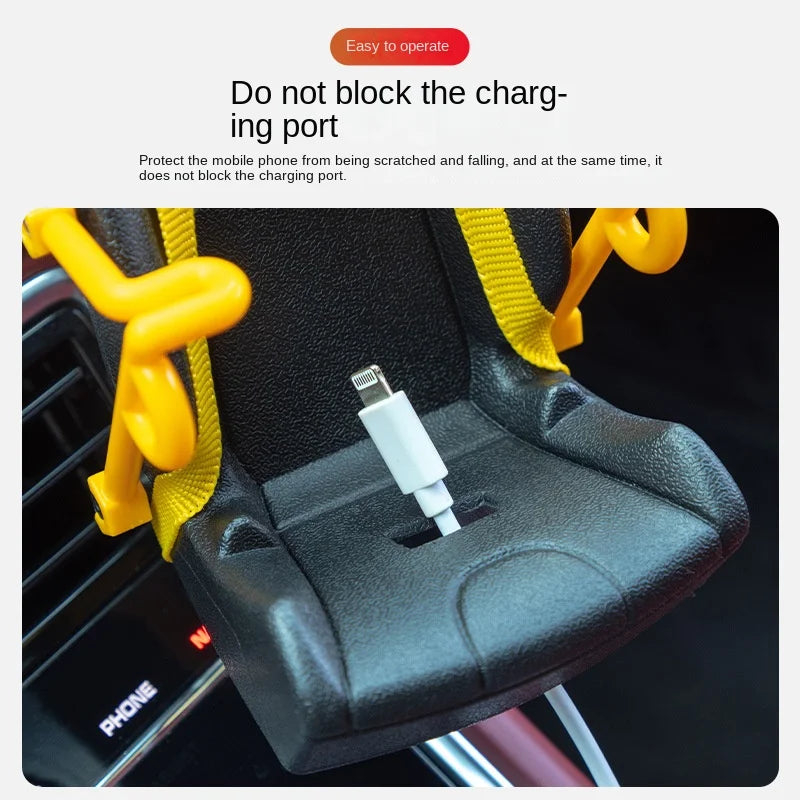 BowLift | Universal Car Seat Shape Phone Holder