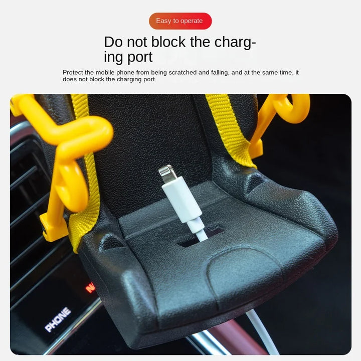 BowLift | Universal Car Seat Shape Phone Holder
