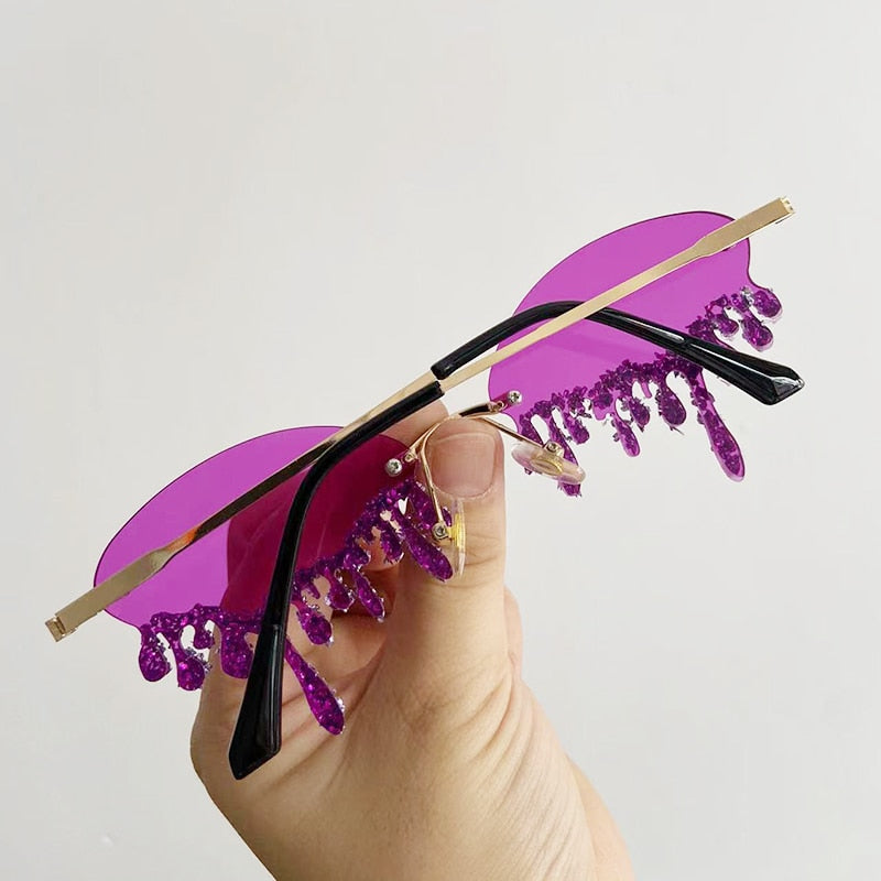 Cry me a Glitter' Sunglasses | Let the festival season begin! | Bowlift
