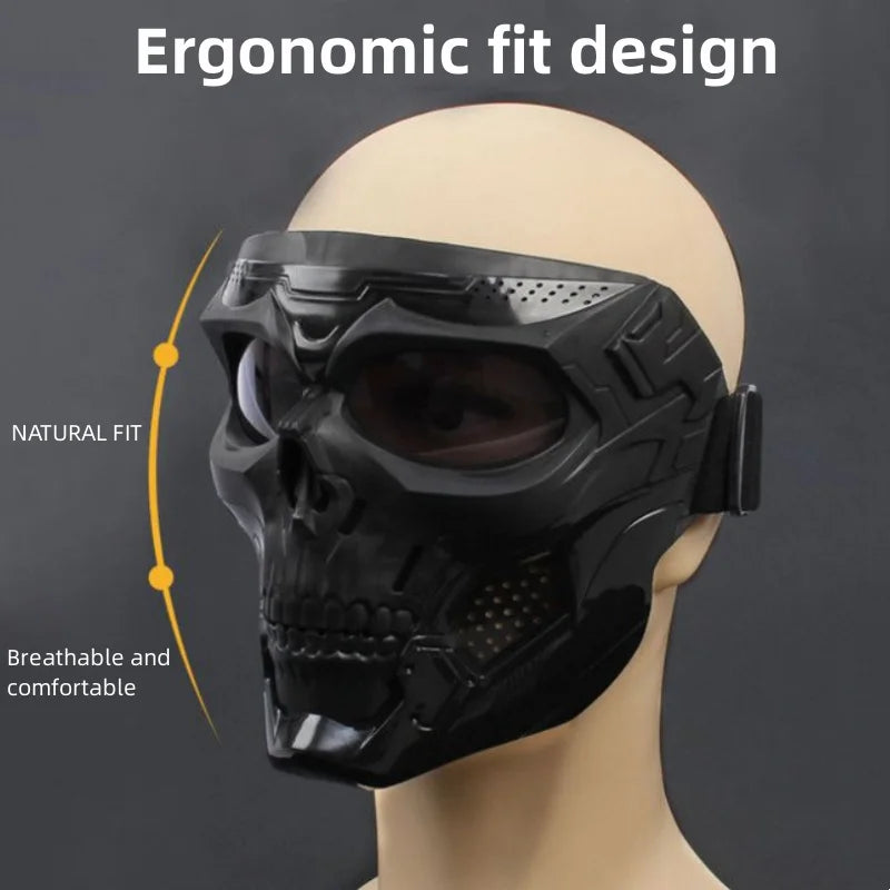 BowLift | Skull Horror Off-Road Motorcycle Mask