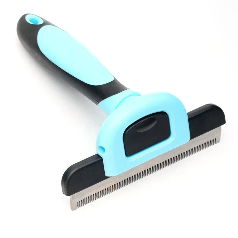 BowLift | FellZart Undercoat Brush for Dogs & Cats | Double-Sided & Replaceable Blade | De-Shedding & Hair Removal