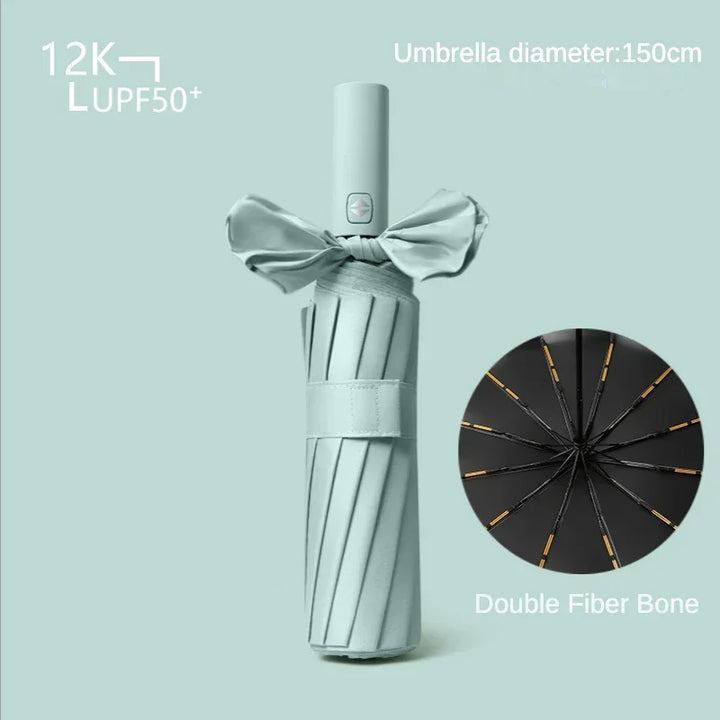 BowLift | Full Automatic Weatherproof UV Protection Umbrella