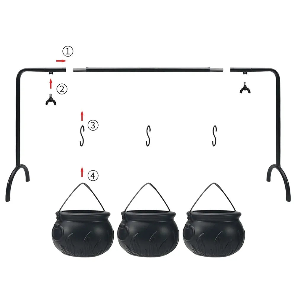 BowLift | Witch Serving Station Trio Candy Bowls