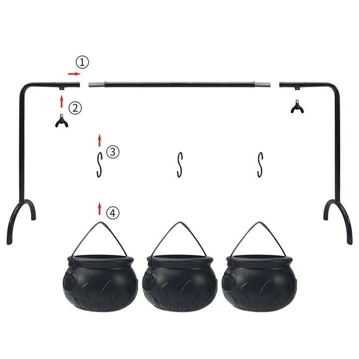 BowLift | Witch Serving Station Trio Candy Bowls