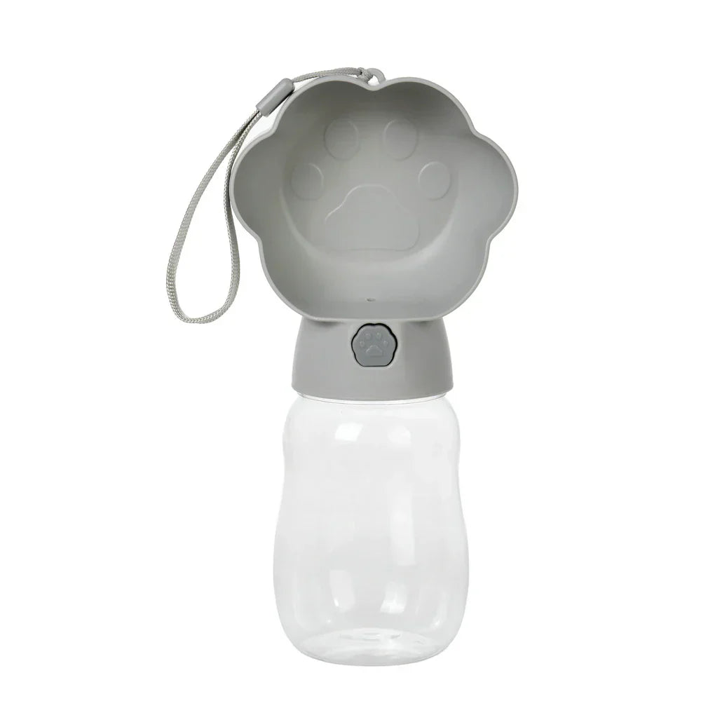 BowLift | Droppa DuoBottle Drink Bottle | 2-in-1 Water & Food Dispenser for Dogs & Cats | Leaksproof & Portable | 380 ml / 530 ml