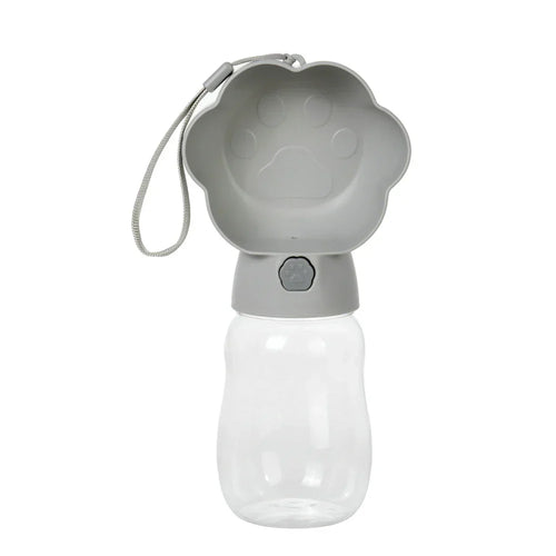 BowLift | Droppa DuoBottle Drink Bottle | 2-in-1 Water & Food Dispenser for Dogs & Cats | Leaksproof & Portable | 380 ml / 530 ml