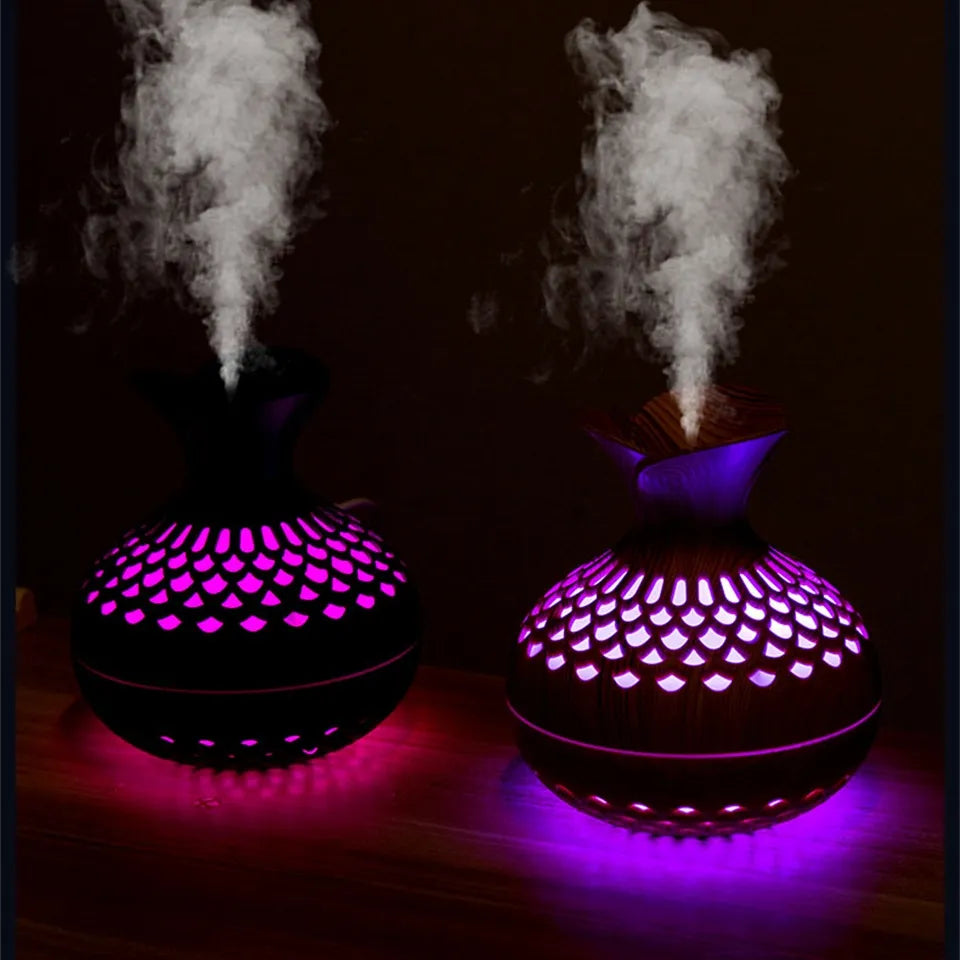 Wood grain humidifier