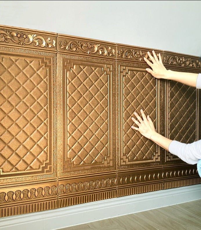 BowLift | 3D Self-Adhesive Antique Accent Wall Sticker