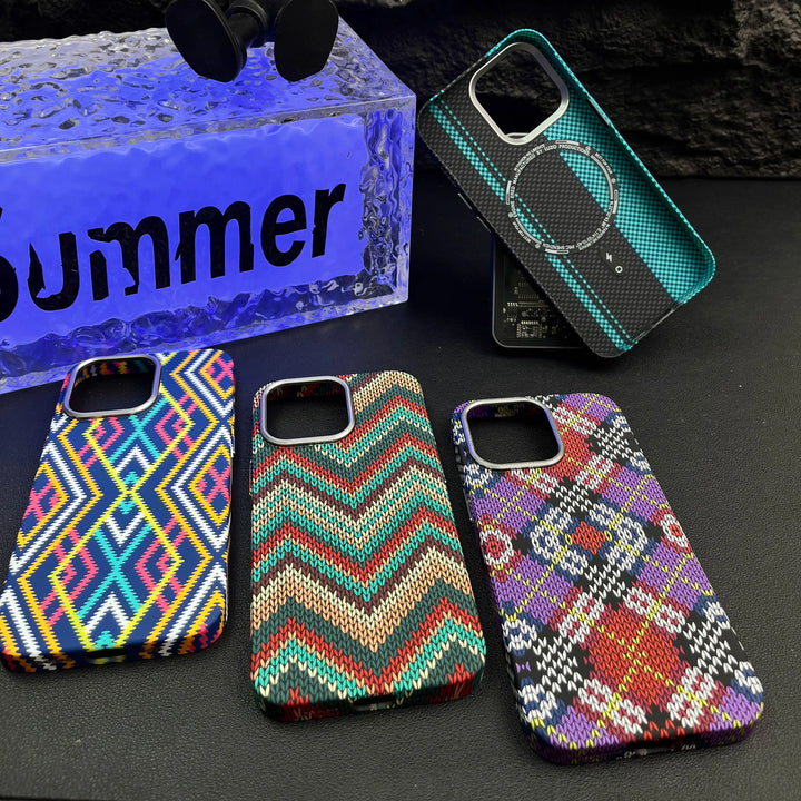 BowLift | Carbon Weave Sleek Texture iPhone Case