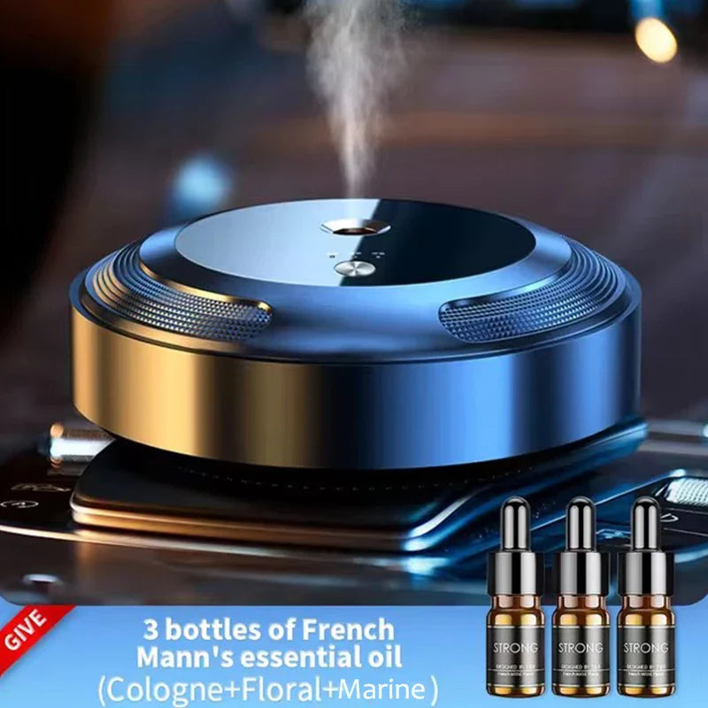 BowLift | Lunova Aroma Diffuser Set | Intelligent Aromatherapy Device with 3 Essential Oils | USB Charging & Smart Mode