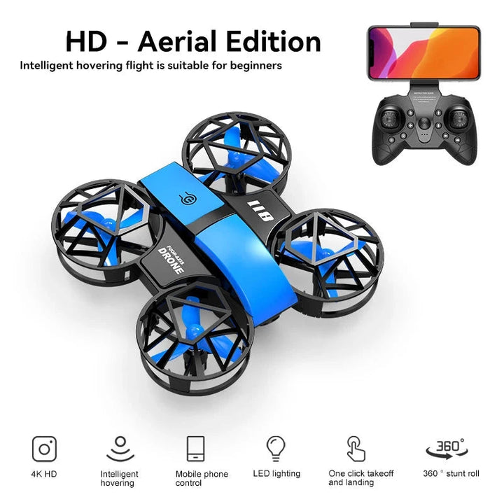 BowLift | Wide Angle Lens Fully Protected Aerial Photography Drone