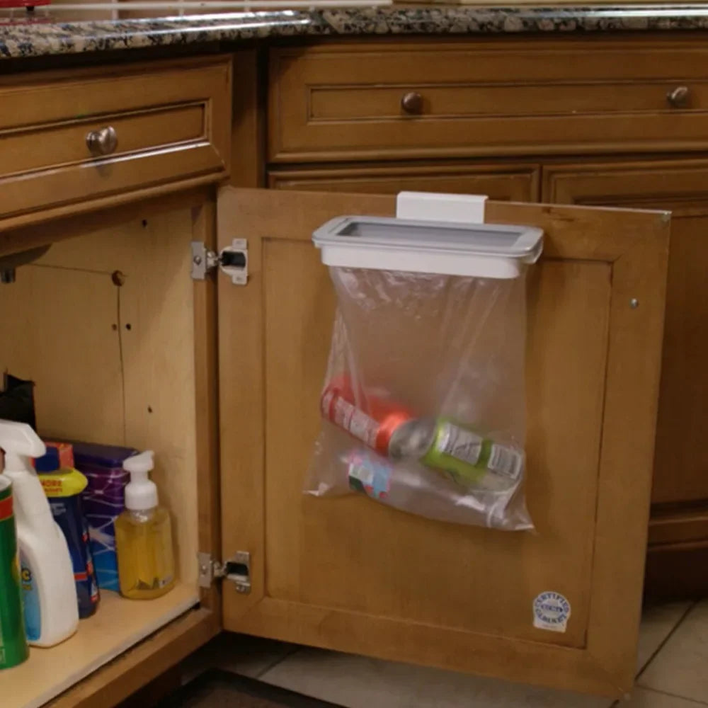 BowLift | EasyTidy Trash Bag Holder | Multifunctional & Space Saving | ABS Plastic