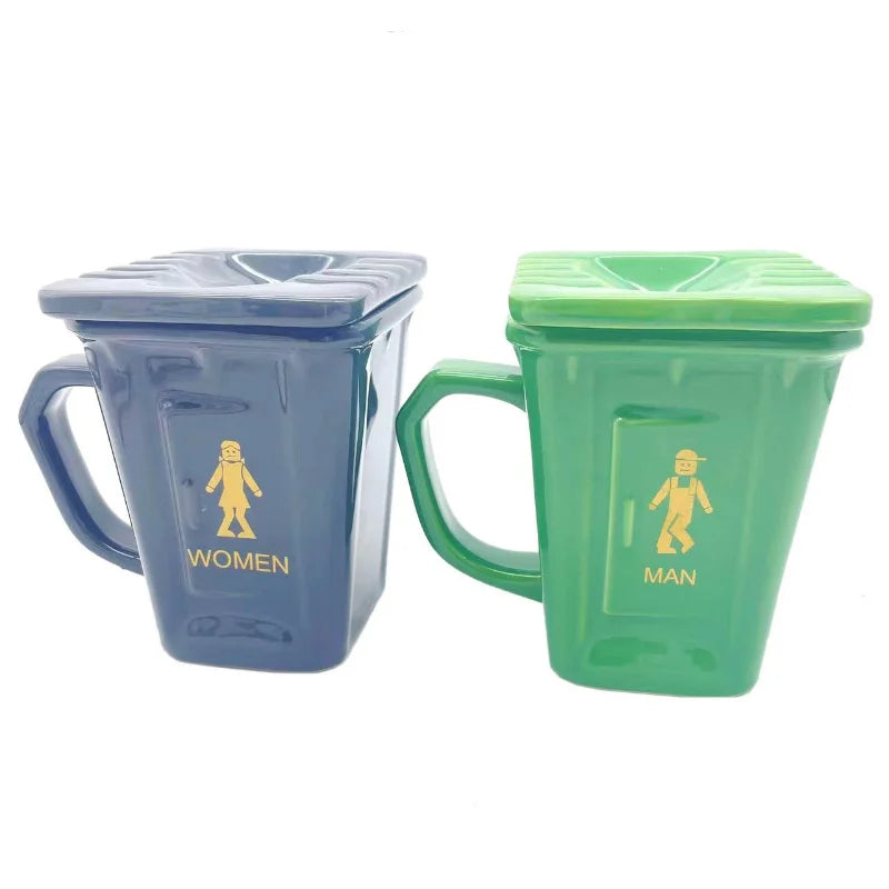 BowLift | Squatting Toilet Shape Ceramic Mug