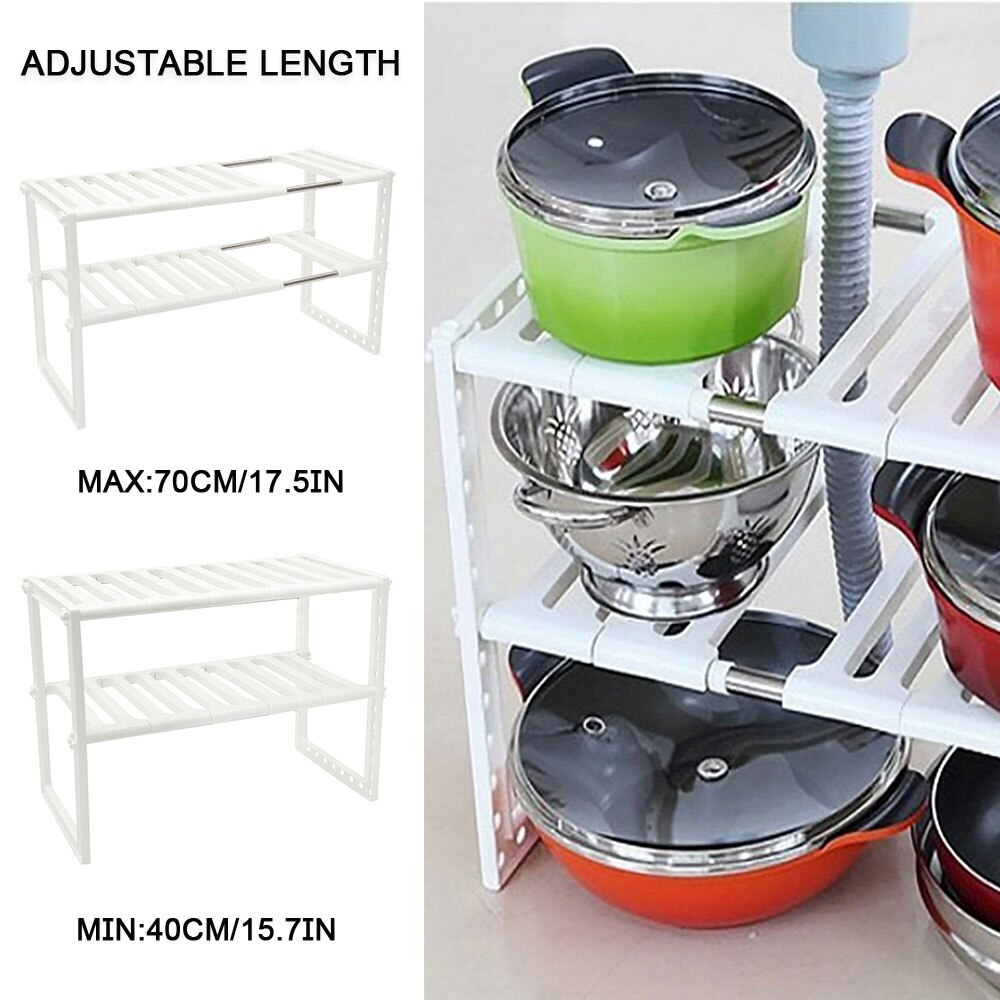 BowLift | Under Sink Magic Organizer Adjustable Rack