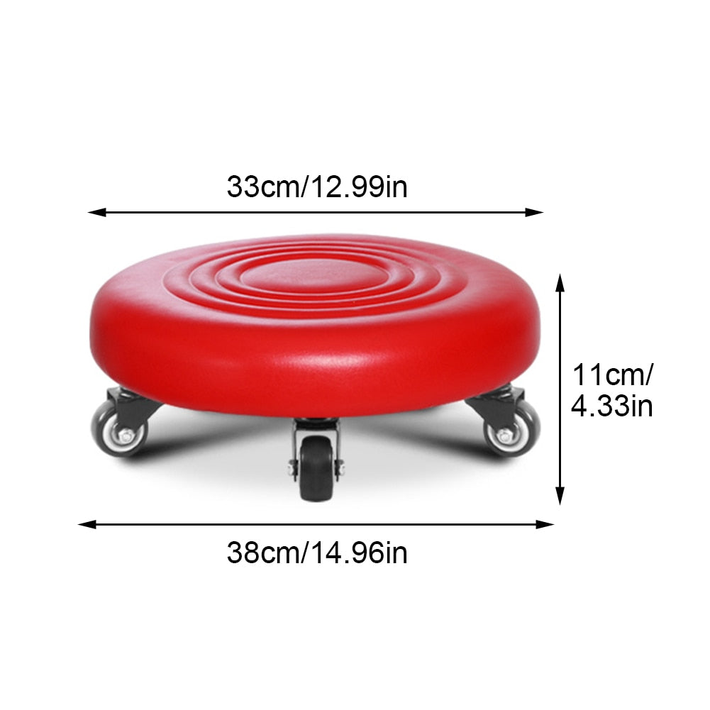 BowLift | 360 Rotating Wheeled Rolling Stool