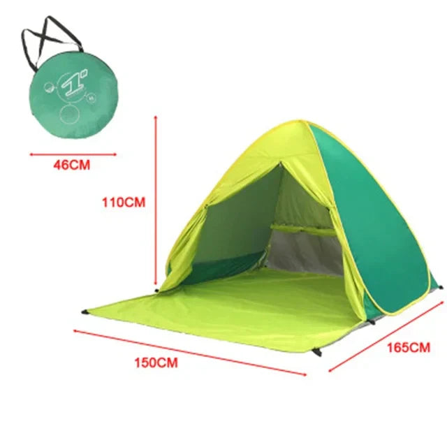 BowLift | Automatic Pop-Up Ultralight Full Shade Beach Tent