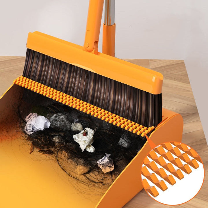 BowLift | Magnetic Self-Cleaning Foldable Broom