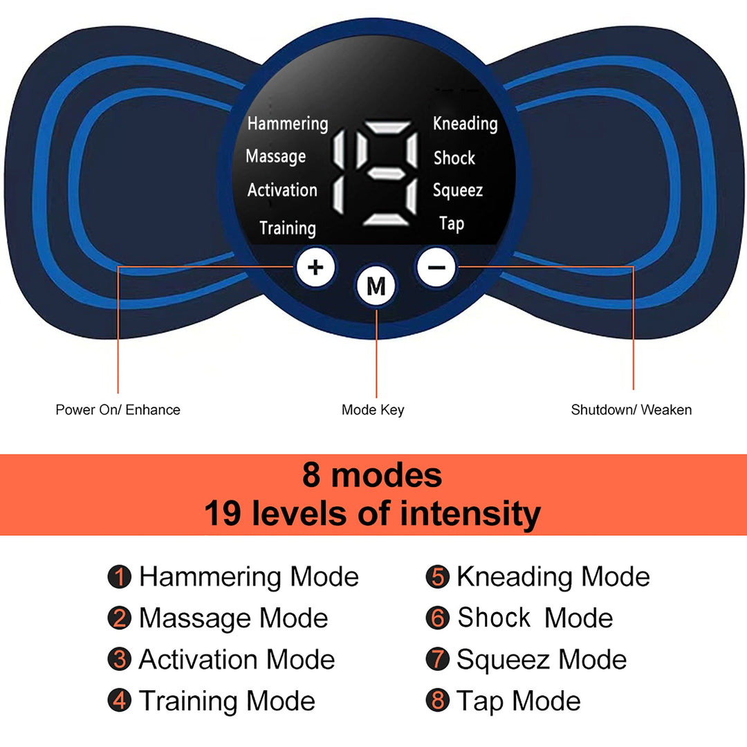 Electric EMS Neck Massager Bowlift