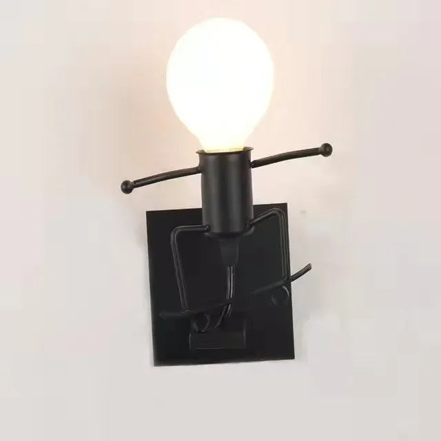 RobotLume – Trendy LED Wall Lamp for Kids Bowlift