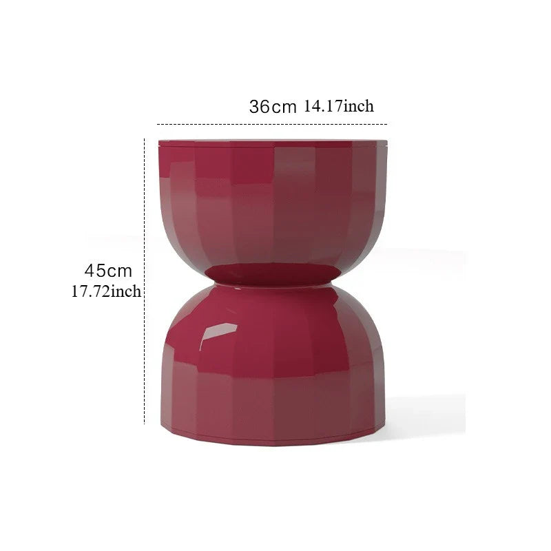 BowLift | Scandinavian Hourglass Side Table with Creative Design