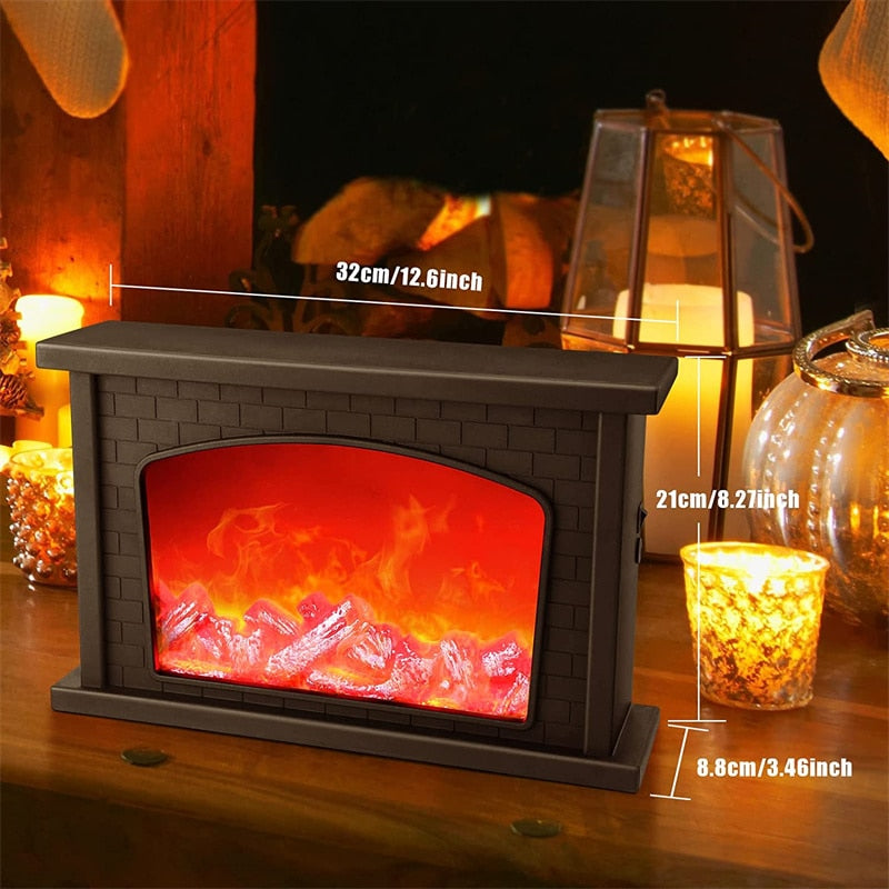 BowLift | Inferno Portable Fireplace Night Lamp