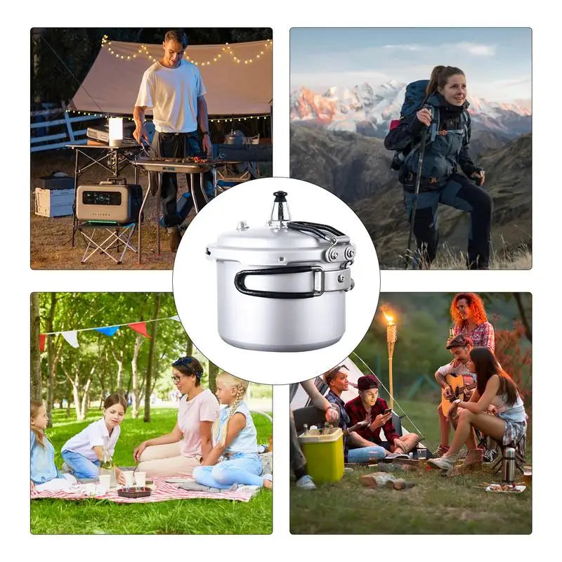 BowLift | Camping Pressure Cooker Aluminium Alloy Portable Outdoor Cookware – TrailMate