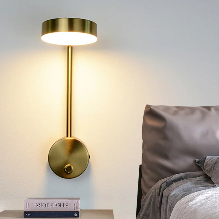 NordicGlow - Adjustable LED Wall Lamp for Modern Interior Bowlift