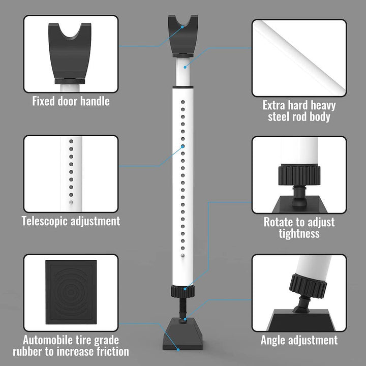 BowLift | Adjustable Door Security Safety Bar