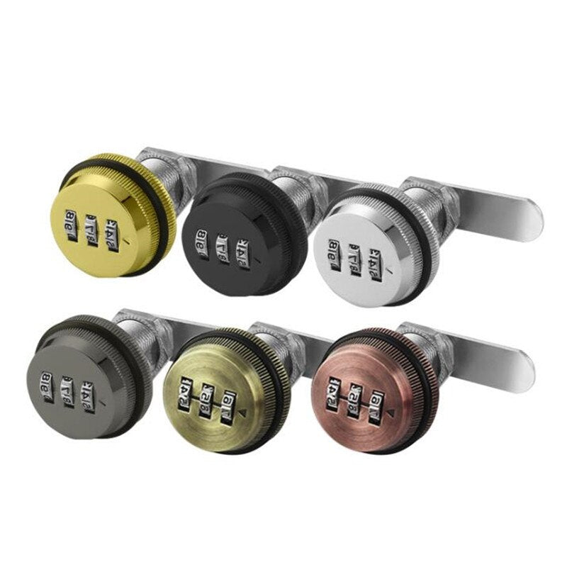 BowLift | 3-Digit Mechanical Password Cabinet Lock