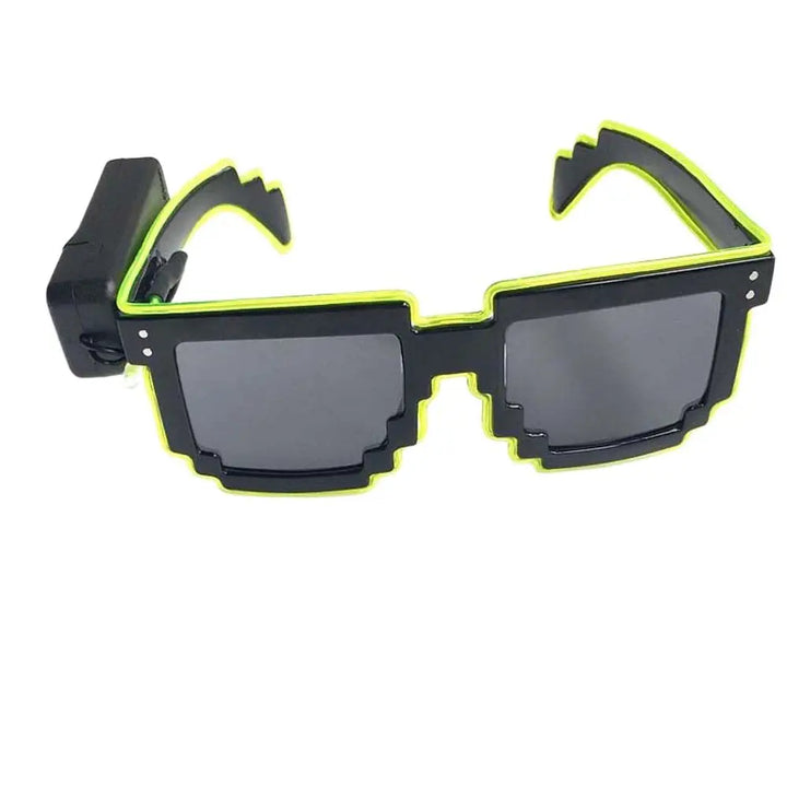 BowLift | Flashing Luminous 8-Bit Stylish Party Glasses