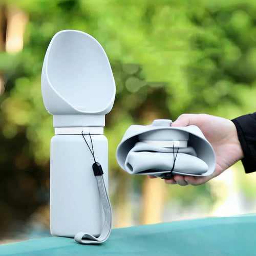 BowLift | PuraPaws Folding Pet Water Bottle | Food Safe & Leak Proof | On The Go | 520 ml