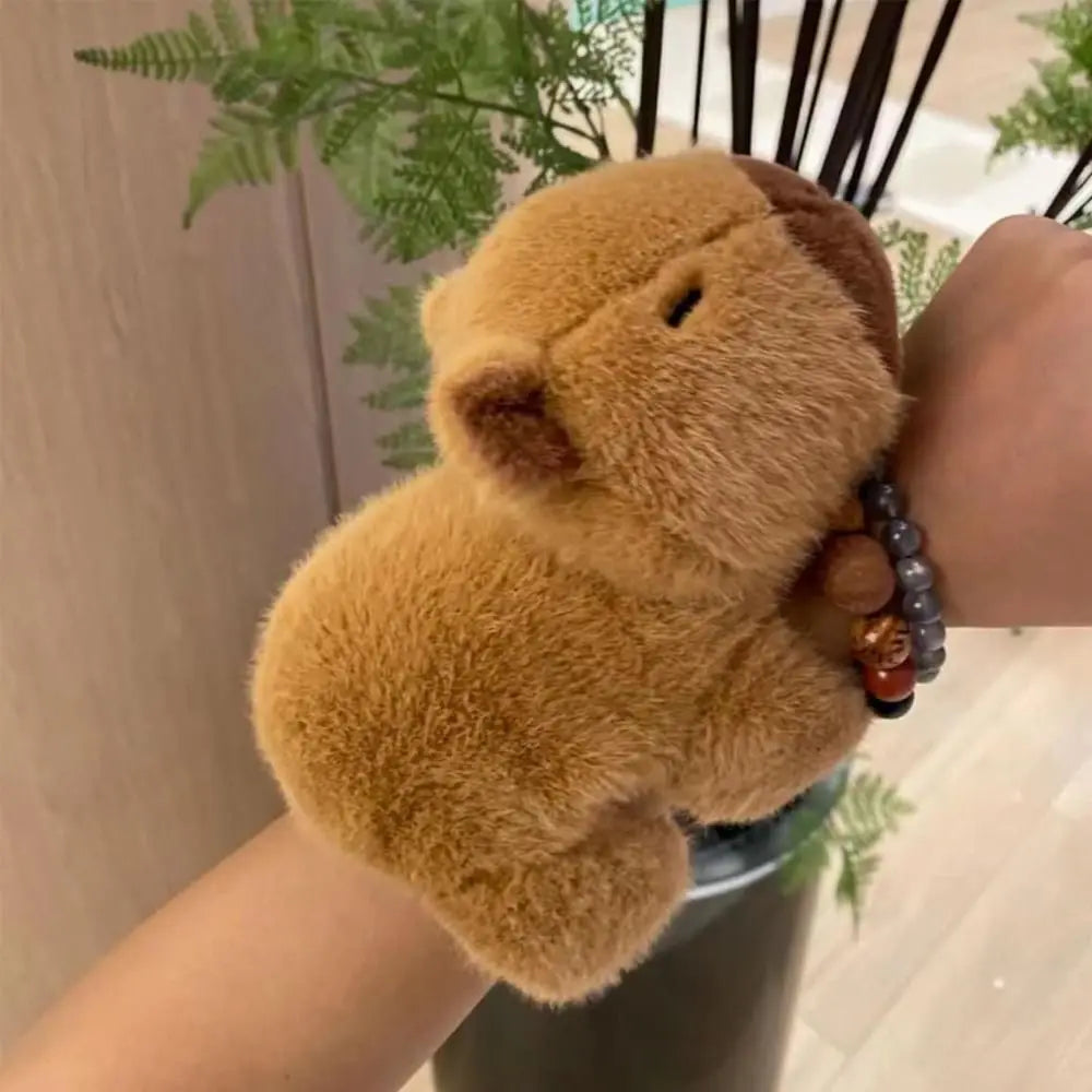 BowLift | Cuddly Capybara Cozy Wrap Sleeve Plush Band