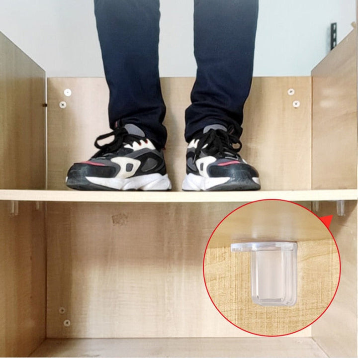 BowLift | Self-Adhesive Closet Wizard Shelf Support Bracket