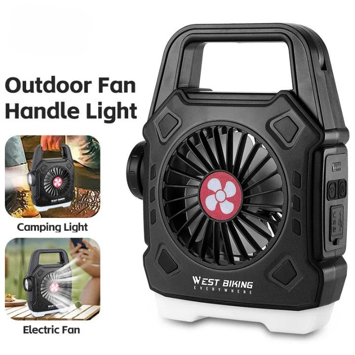 BowLift | Multifunctional Adventure Cooling Fan Light