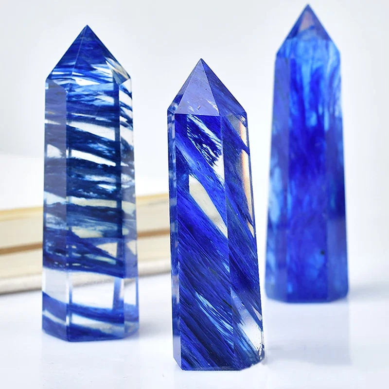 BowLift | Crystal Obelisk Elaria | Natural Stone Healing Stone | For Meditation & Reiki | 4–8 cm