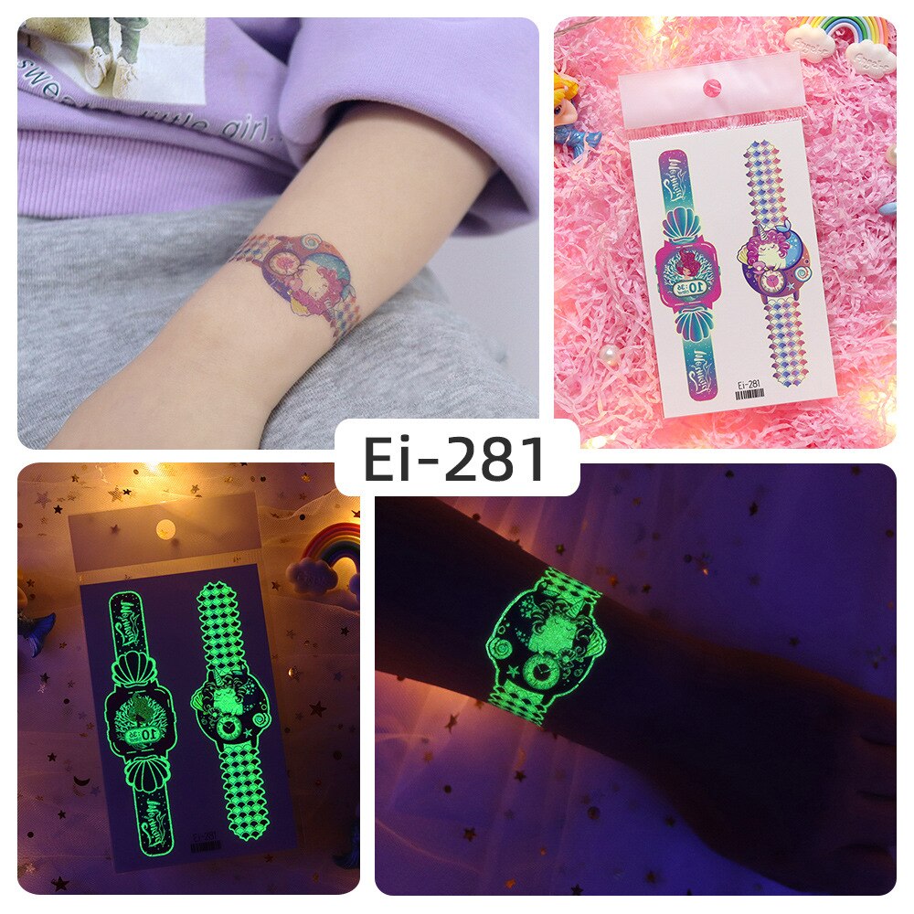 BowLift | Luminous Temporary Tattoo Watch Sticker
