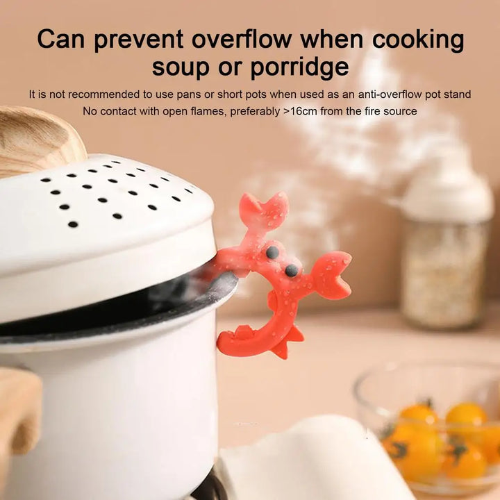 BowLift | Cute Crab Spoon Rest Holder