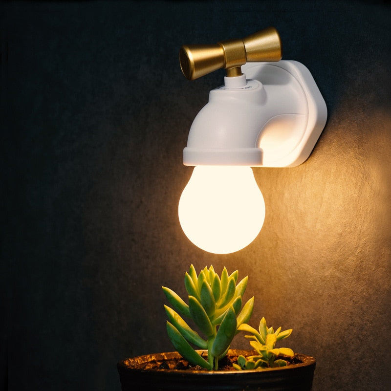 BowLift | Creative Faucet Wall Lamp