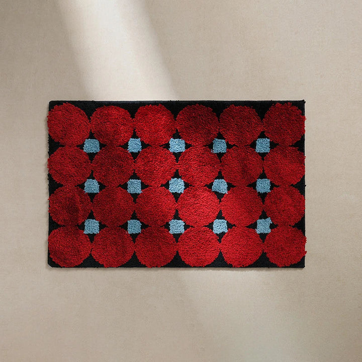 HeritageStep Bath Mat – Retro Bathroom Mat with Anti-Slip Coating & Soft Plush | Bowlift