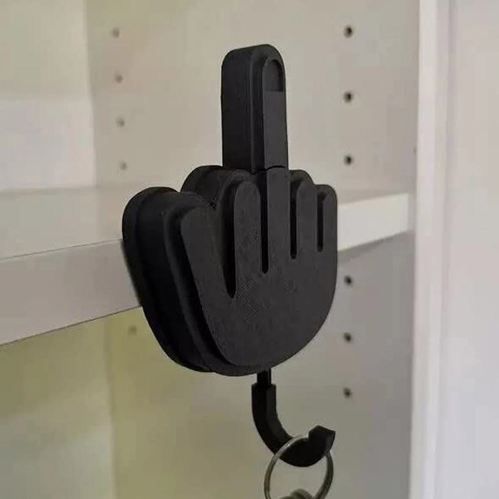 BowLift | Middle Finger Wall Key Hook