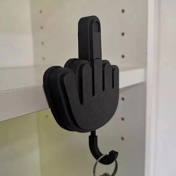 BowLift | Middle Finger Wall Key Hook