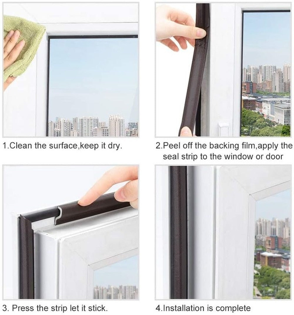 BowLift | Soundproof Window Sealing Strip Foam