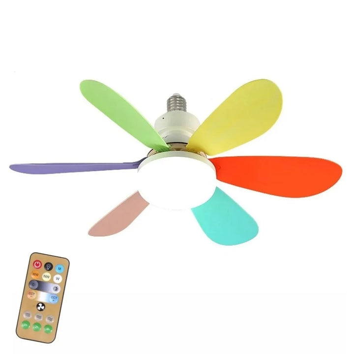BowLift | Socket Ceiling Fan with Light