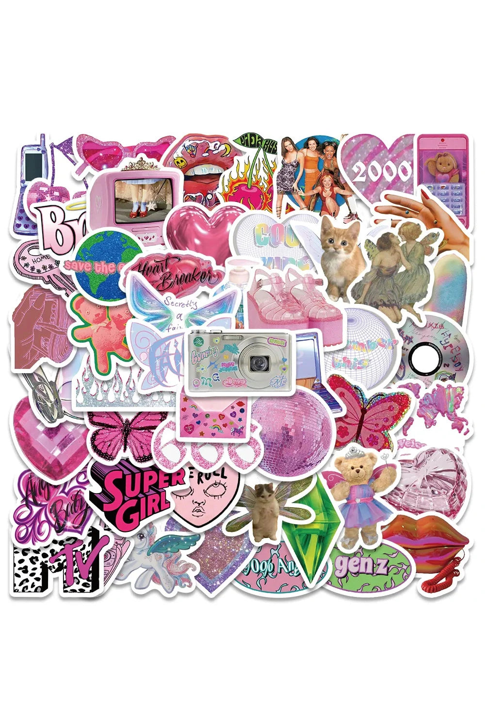 Y2K Cute Stickers | Bowlift