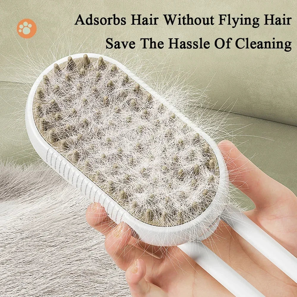 BowLift | 3in1 Steamy Electric Pet Brush