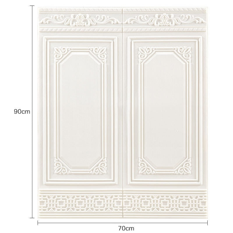 BowLift | 3D Self-Adhesive Antique Accent Wall Sticker