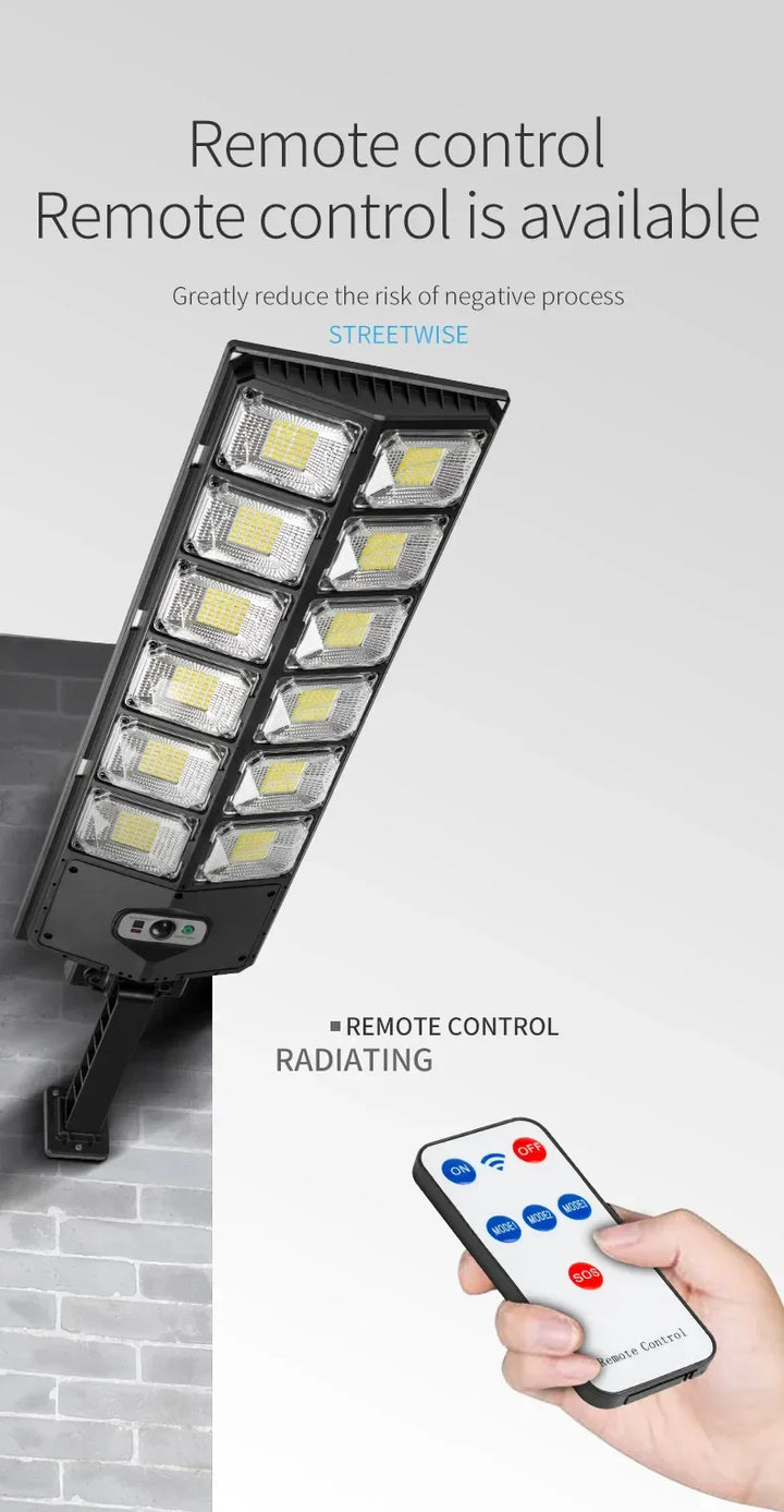 BowLift | Solar Waterproof LED  Street Light