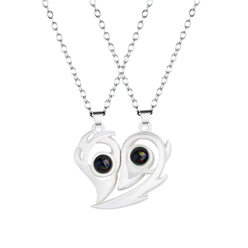 BowLift | Couple Love Pair Magnetic Necklace